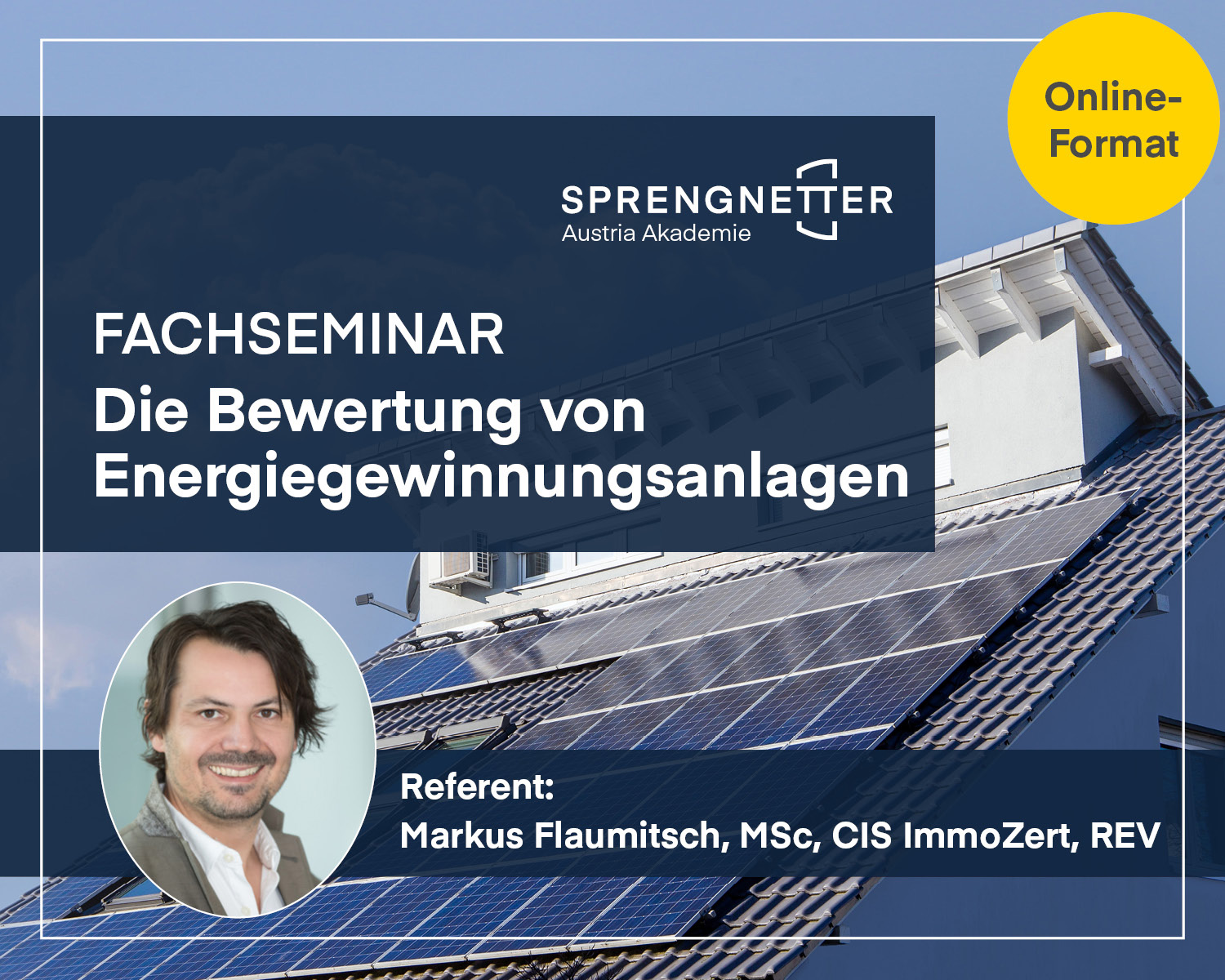 Fachseminar: Die Bewertung von Energiegewinnungsanlagen (online)