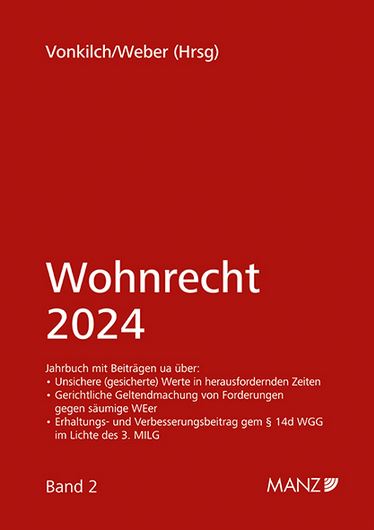 Wohnrecht 2024 - Band 2