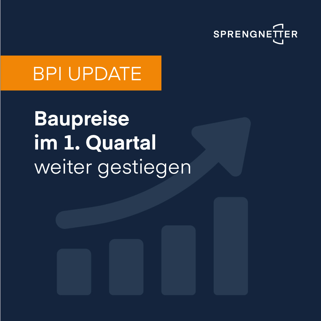 Baupreise für Wohngebäude im 1. Quartal 2023 um 2,6 % gestiegen